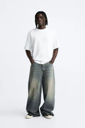 Zedson Wear Washed Baggy Jeans – Vintage Streetwear Denim
